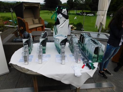 Bild der Preise beim Golfcup von B&K in Bad Salzuflen