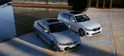 Zwei BMW Modelle bei Sonnenschein