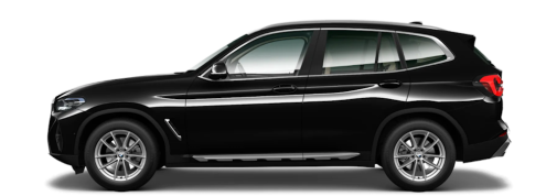 schwarzer BMW X3 Seitenansicht